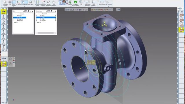 GibbsCAM 5-Axis Positioning finish machining смотреть онлайн
