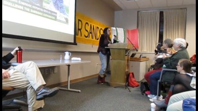 Winona Laduke speaks on the prophecy of the Black Snake смотреть онлайн