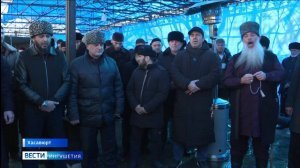 Делегация из Ингушетии побывала на похоронах легендарного спортсмена Бувайсара Сайтиева