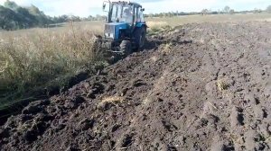 МТЗ 1025 С ПЛУГОМ