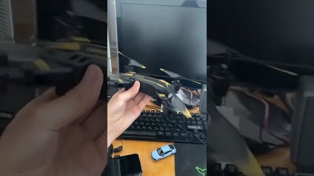 Обзор и тест дрона дома. KZ7UHB Яндекс Еда. 5sec_production.