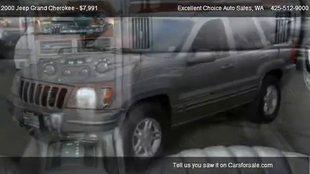 2000 Jeep Grand Cherokee Limited 4WD - for sale in Everett, WA 98204 смотреть онлайн