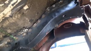 2103 Сварка заднего правого лонжерона