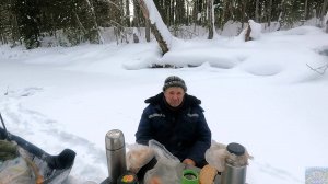 С Григоричем на таёжной речке \ Не за рыбой, а на рыбалку