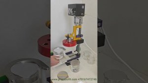 Как закрывать ПЭТ банки платинками из фольги? Установка заварки фольгой ПЭТ банок. Модель УСС-2ПН(Н