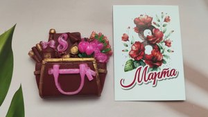 Готовлюсь к 8 Марта/Мыло ручной работы/Подарок девушке, женщине