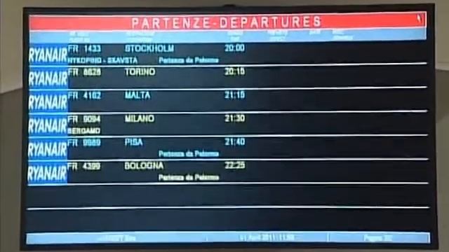 ORRU' E VENUTI SU VOLI RYANAIR AEROPORTO BIRGI смотреть онлайн