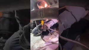 Сварка тепломеханики котельной (108 труба и отводы / стенка 3мм)