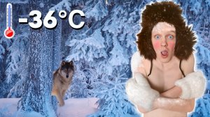 Выживаю 24 ЧАСА на СТРАШНОМ МОРОЗЕ в ЗИМНЕМ ЛЕСУ! С собой НИЧЕГО НЕТ!