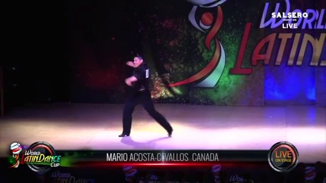Mario Acosta-Cevallos - Final, Professional Male Solo, World Latin Dance Cup 2015 смотреть онлайн