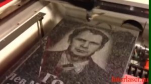 гравировка камня на лазерном станке