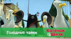Котенок Шмяк, 1 сезон 37 серия. Голодные чайки