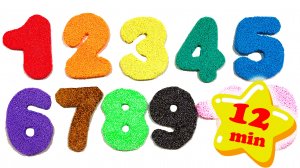 Учим цвета с Play Doh и Шариковым Пластилином | Лепим Буквы, Цифры и Формы | Видео для малышей