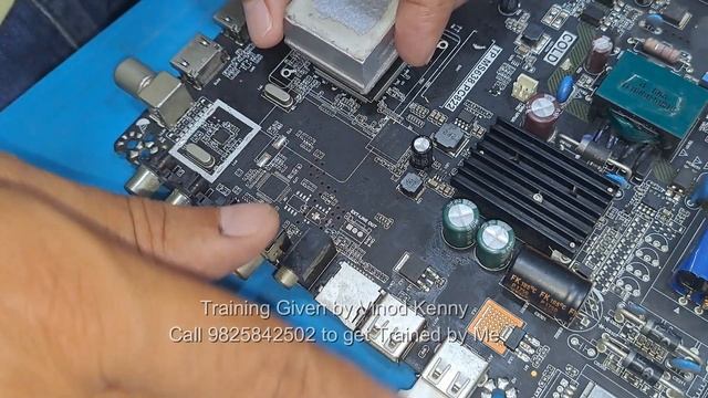 #ledtvrepair  Android TV with Pen Drive| TP. MS638.PC822 Stuck in Logo with English Subtitle.
