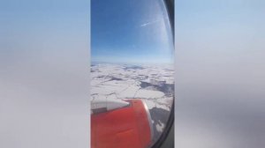 взлёт из Уфы 28.02.23г АК Азимут.  прекрасные виды из окна #авиация #полет #виды #авиация