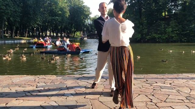 Парный блюз | Танцы в Смоленск | Школа танцев Lindy'N'Roll Смоленск смотреть онлайн