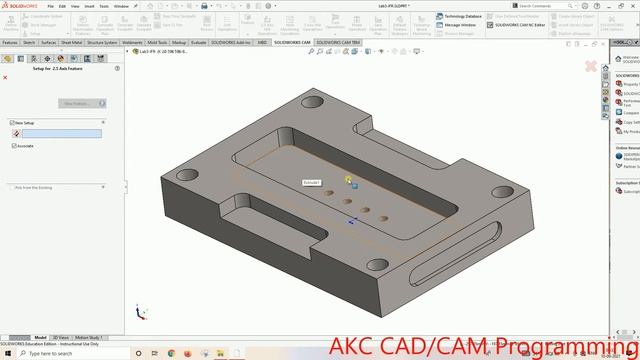 Solidworks CAM introduction|| Solidworks cam tutorial || Part-1|| Easiest CAM ?