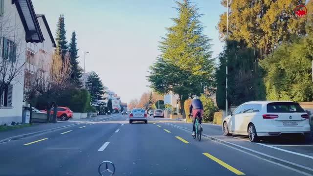 🇨🇭Поездка на автомобиле в Швейцарии перед весенним сезоном. 🇨🇭