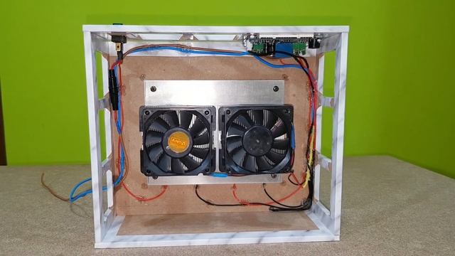 DIY cooler box mini fridge Peltier - Part 23