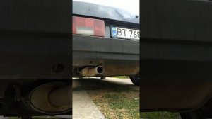 Глушитель Saab 9000 на ВАЗ 21099. (Вставка 4-1, стронгер AWG 50/550, глушитель Сааб )