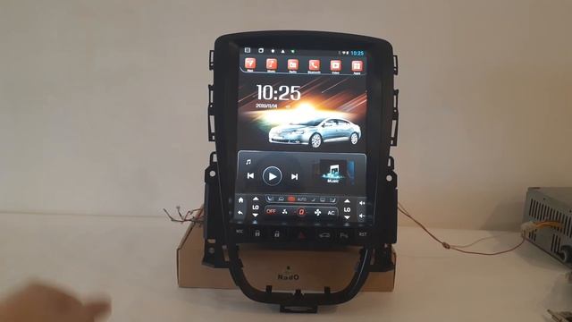 Магнитола в стиле Tesla на Opel Astra J / GTC MegaZvuk TS9-10457 Android 8.1.0 смотреть онлайн