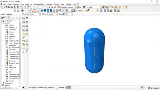 Abaqus Tutorial: Analysis of Pressure Vessels with composite materials using Abaqus. #abaqus