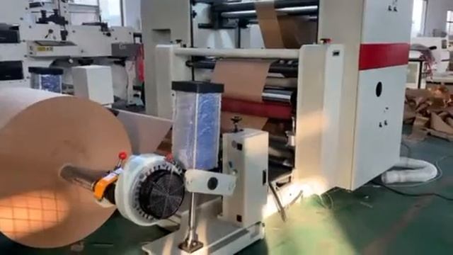 Бобинорезательная машина для скоростной резки картона