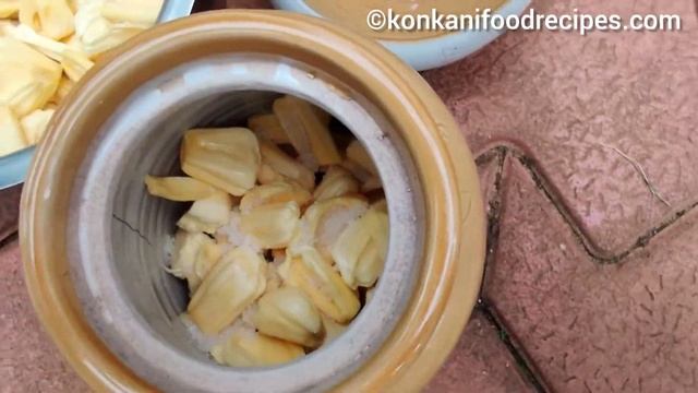 How to pickle raw jackfruit, mitta ghalel ponsa sali. смотреть онлайн