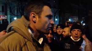 Выступление Кличко