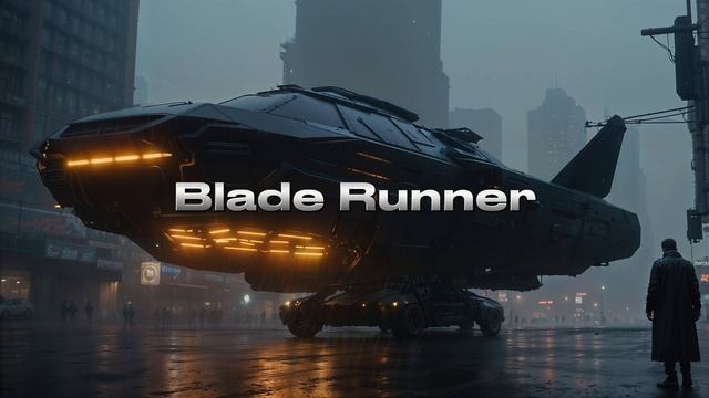 Blade Runner Ambience - Cinematic Sci-Fi Soundscape & Ambience 🌃🚀