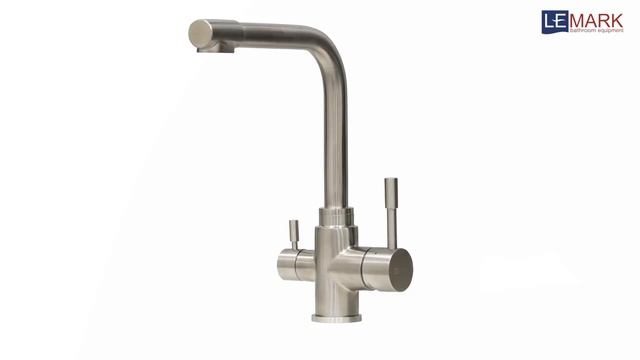 Смеситель для кухни Lemark Expert LM5061S Хром матовый смотреть онлайн