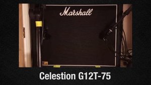 Guitar Speaker Shootout: Celestion G12T-75 vs Celestion Vintage 30