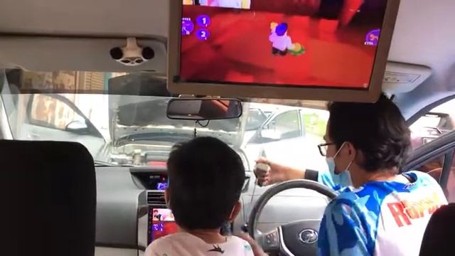 Leon perodua alza 10.2" FHD Roof LED Super Slim Screen Monitor Touch button смотреть онлайн