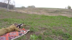 пристрелка карабина