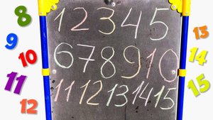 Изучаем Цифры от 0 до 10 | Кирилл учит считать | Обучайка для самых маленьких