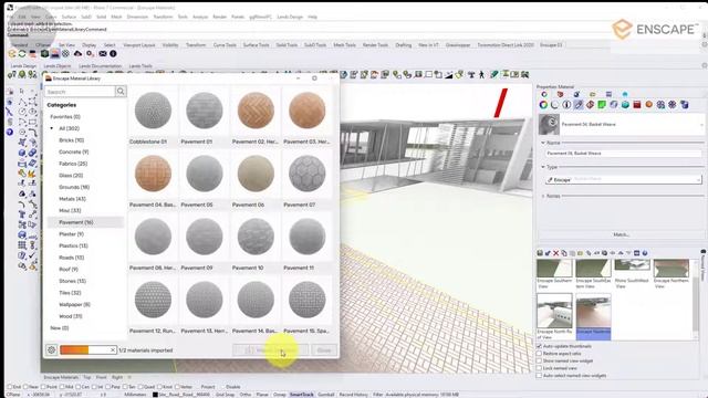 Enscape Rhino Enscape Materials