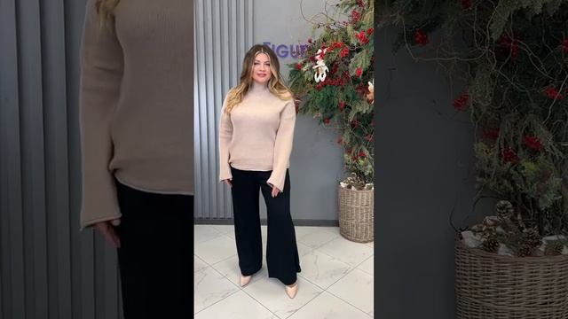 Очень уютный образ на зиму! смотреть онлайн