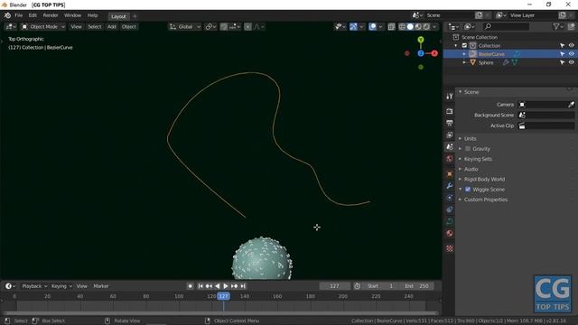 Particles Follow a Path in Blender