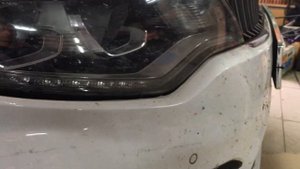 кия оптима 16-19 год Снимаем бампер меняем фару