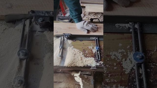 Шпунтуем доску на самодельном станке смотреть онлайн