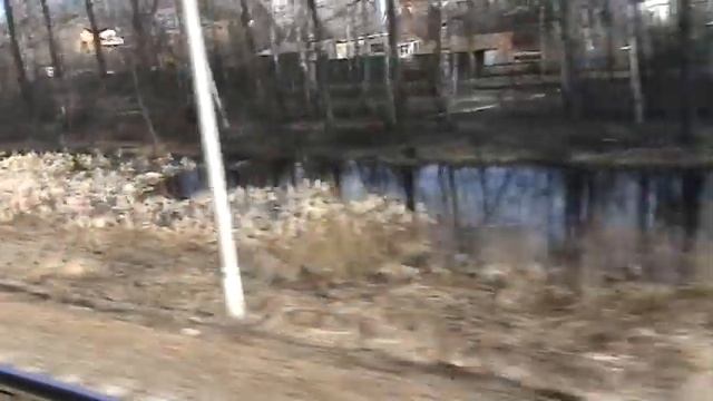 От пл. Здравница до пл. Жаворонки на ЭР2Т-7123