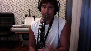 Анатолий Кирничный на своём тенор саксофоне D.Krenz 772 Black Nickel