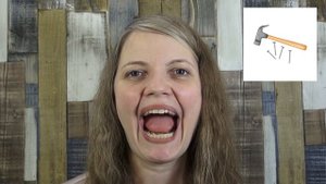 УПРАЖНЕНИЕ №12 «МОЛОТОК». Артикуляционная гимнастика с логопедом