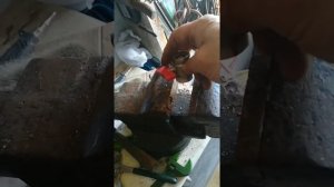 Как разобрать шаровых кран на металлом(1)