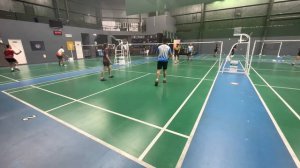 Badminton 🏸 ~ DPS ~ Trisha/Karl vs Spike/J-lo