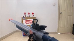 Realistic 2 barrel shotgun toy gun