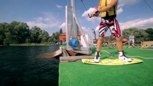 3. Вейкборд. Nollie start на реверсивной лебедке(we-wake.ru)