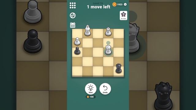 Level 76 - Pocket Chess - Solution/Walkthrough
