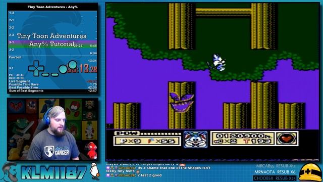Tiny Toon Adventures (NES) - Any % - Speedrun Tutorial смотреть онлайн