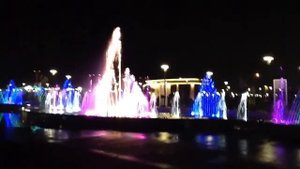 Красноводск (Аваза) Танцующие фонтаны